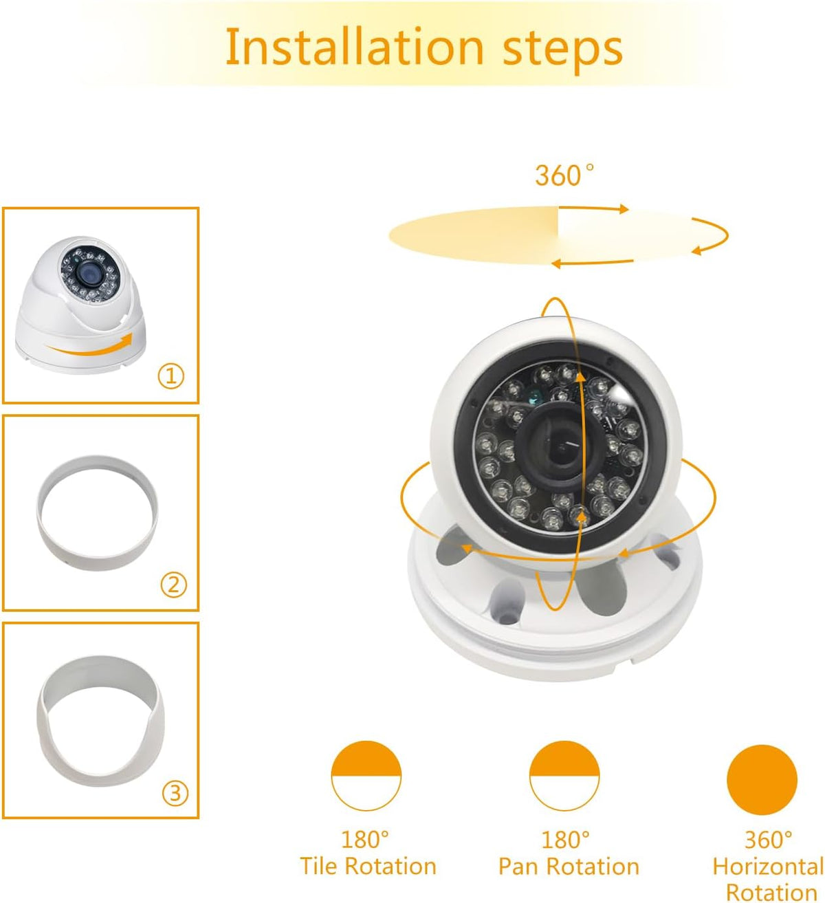 analog cctv camera hd 1080p 4-in-1 (tvi/ahd/cvi/960h analog), side view