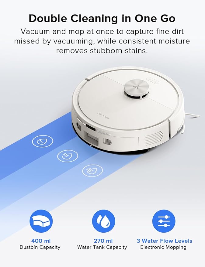 roborock Q7 L5 Robot Vacuum and Mop Combo, 000Pa Suction, Upgraded from Q5 Pro