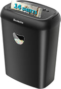 Home Office Paper Shredder, 14-Sheet Cross Cut