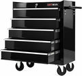 5 Drawers Rolling Tool Chest on Wheels, Multifunctional Tool Cart Tool Storage, Drawers Rolling Tool Trolley Organizer Tool Case for Garage,Warehouse,Workshop,Repair Shop (5 Drawers-Black)