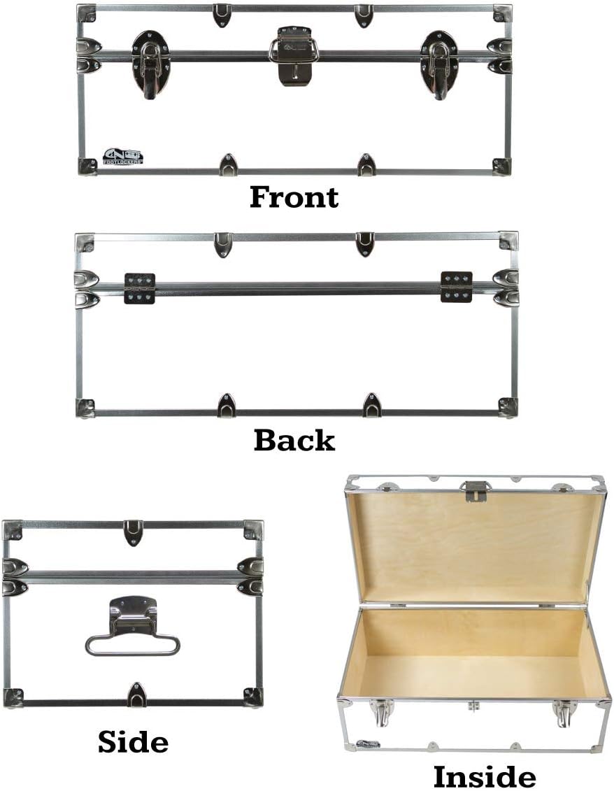 c&n footlockers designer storage trunks - animal themes shown in use