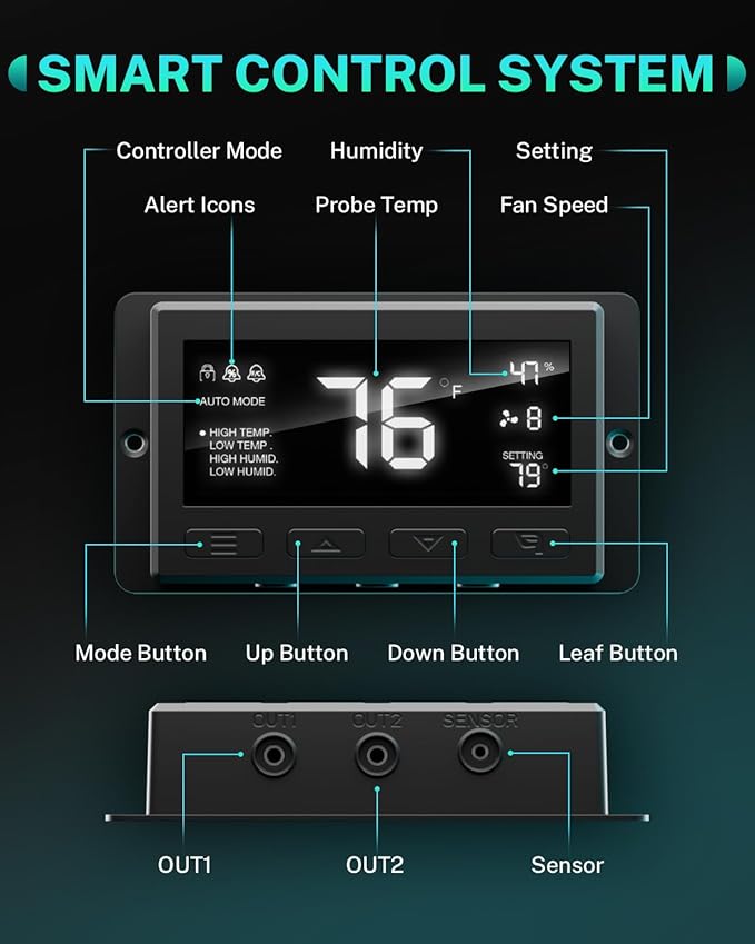HG Power 16 Inch Attic Fan
