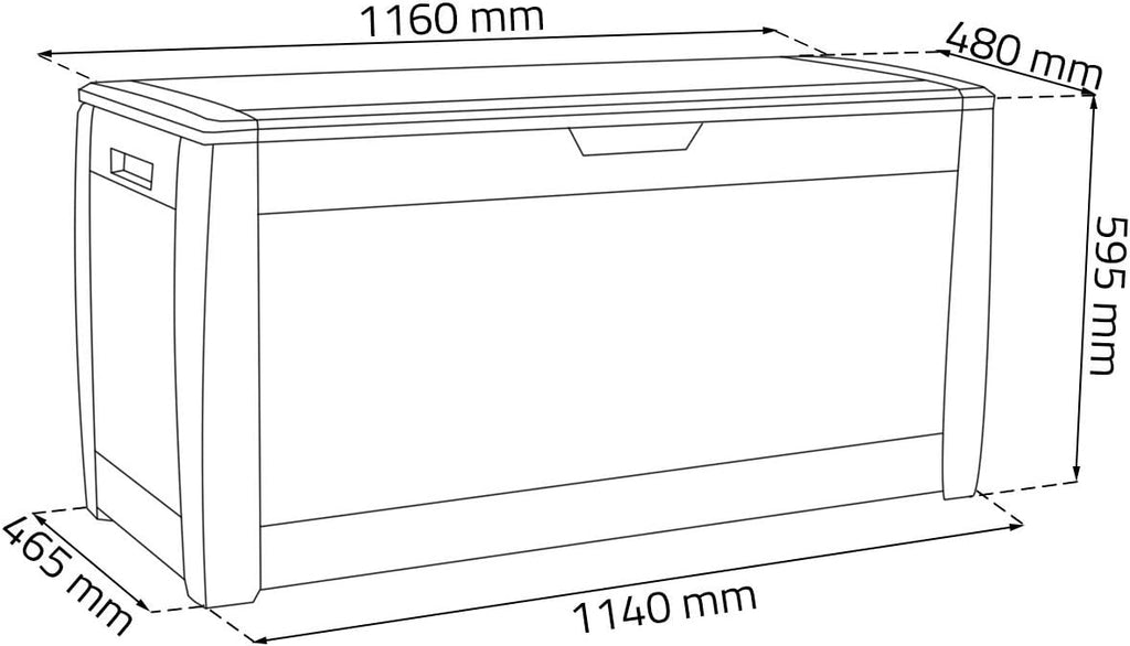 prosper plast mbm310-440u 119 x 48 x 60 shown in use