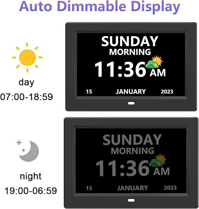 LXBYJKJ 10 Inch Digital Clock