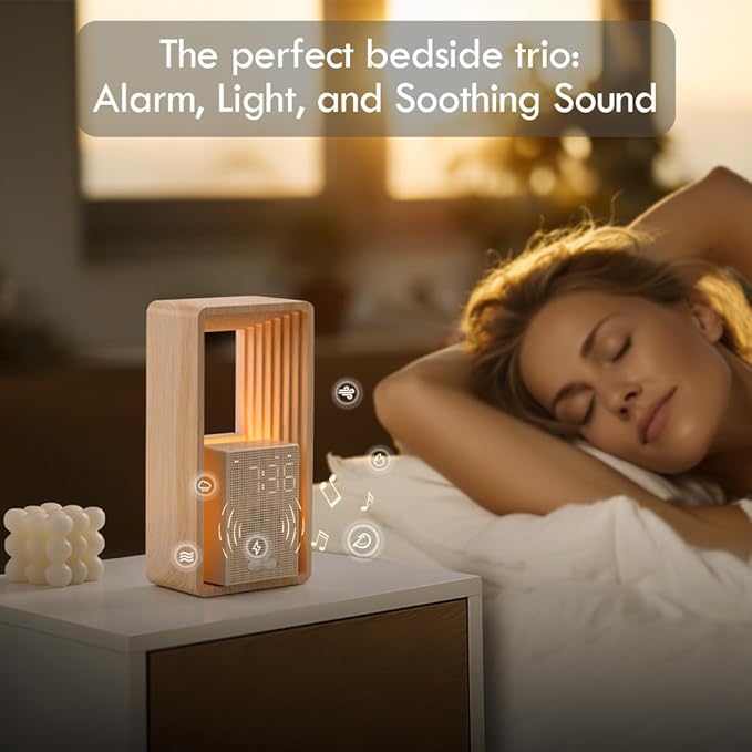 WILIT Digital Alarm Clock, Sunrise Alarm Clock