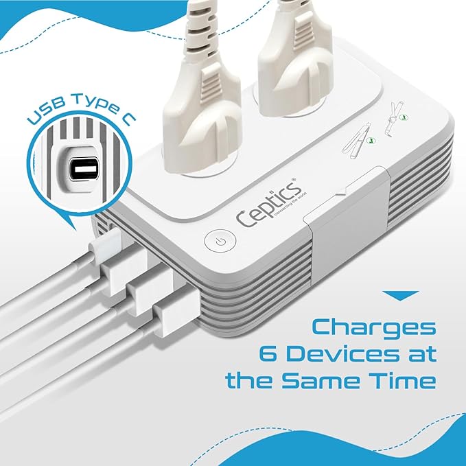 Ceptics European Travel Voltage Converter, 200W Adapter