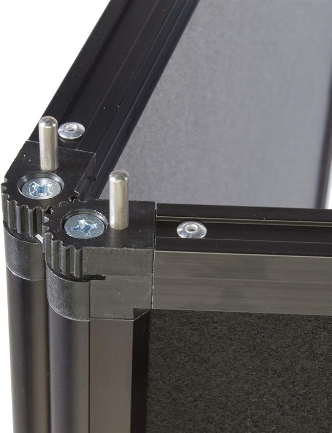 Displays2go Portable Display Panel System, Includes 6 Show Panels, Folding