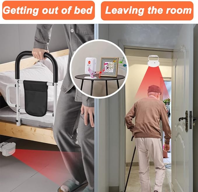 Upgrade Professional Bed Sensor Alarm and Fall Prevention