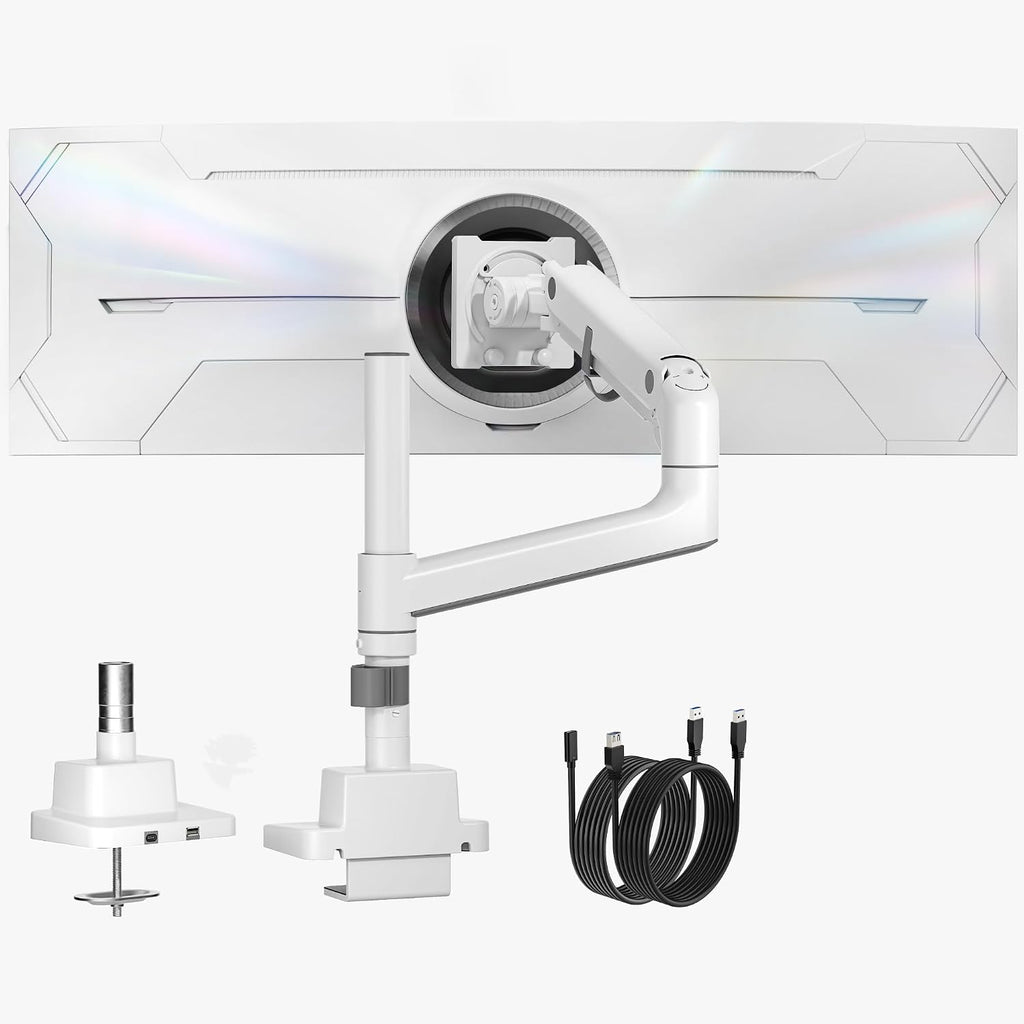 monTEK Heavy-Duty Single Monitor Arm