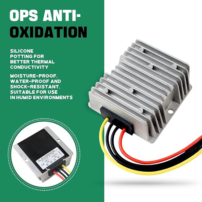 DC Buck Converter 36V/48V to 12V 20A 240W DC Step Down Converter Power Supply