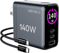 WOTOBEUS GaN Dual 140W USB C PD 3.1 Wall Charger