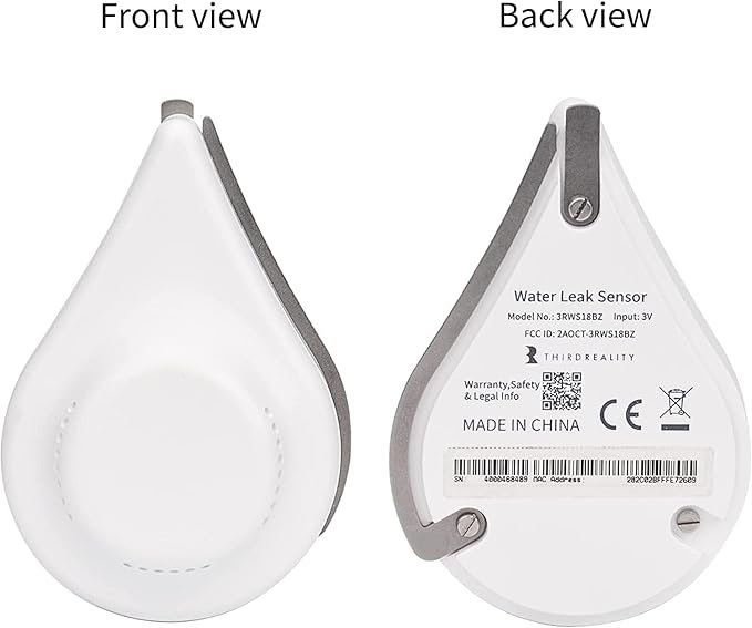 THIRDREALITY Zigbee Water Leak Sensor (2 Pack)