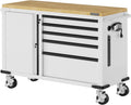 WORKPRO 52" x 20" Rolling Tool Chest, 5-Drawer & 1-Door