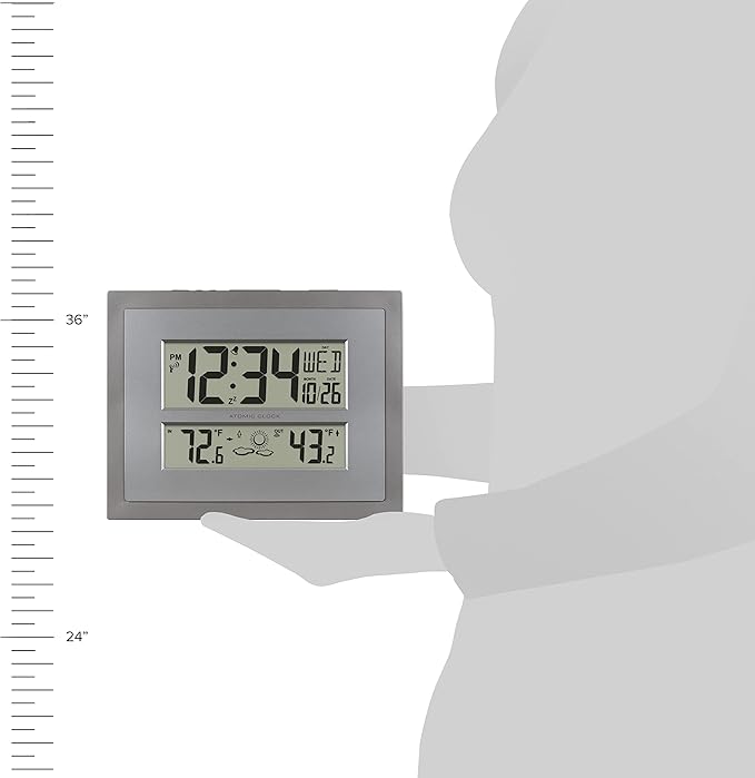 La Crosse Technology Atomic Wall/Table Clock
