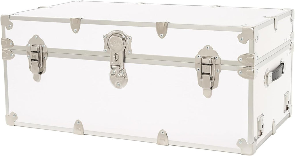 Rhino Classic XL Trunk for Camp and Dorm, Footlocker Storage Chest, Bench