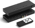 Dingsun 3 Way HDMI 2.0+ RCA to 2 Way HDMI Converter