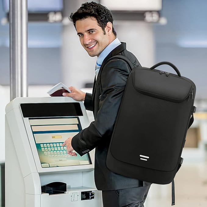 50L Carry on Travel Backpack, Expandable Airline Approved Backpacks