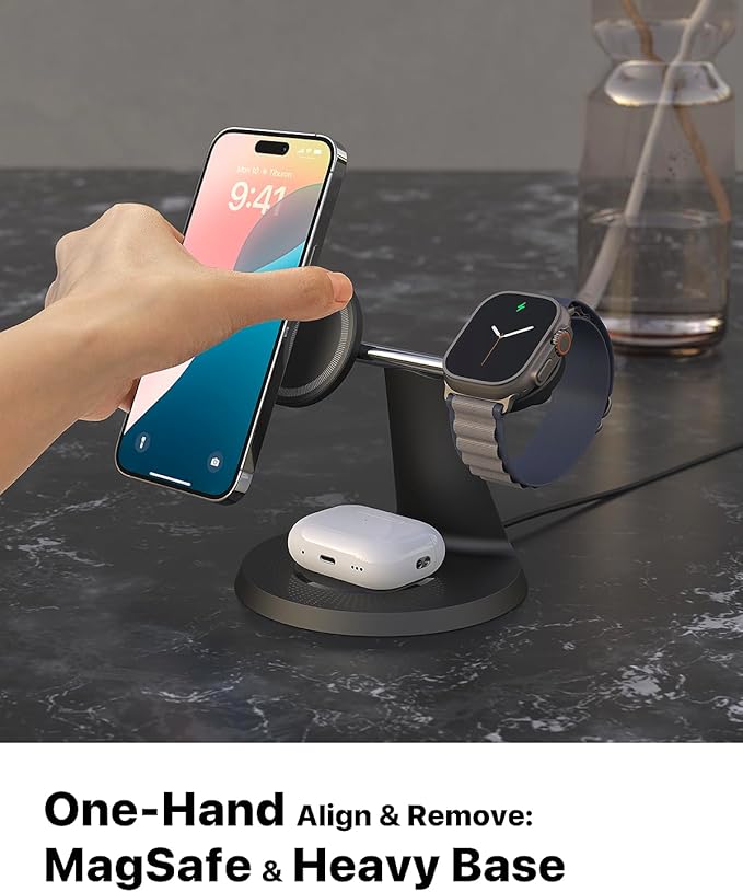 3 in 1 Wireless Charging Station