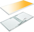 Mcacggo 2x4 FT LED Flat Panel Light Surface Mount 5000K-4000K-3000K Switchable (2 Pack)