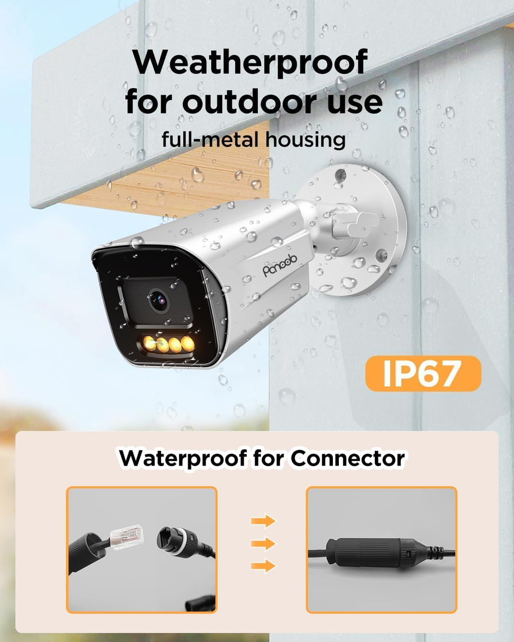 poe nvr security camera system 5mp with 2tb, package contents