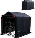 Bike Storage Shed 4x6FT Motorcycle Tent 420D Oxford Fabric