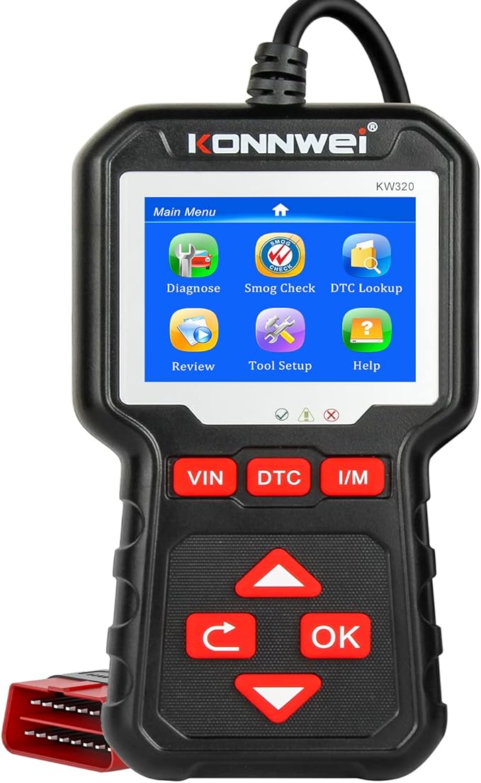 KONNWEI KW320 Car OBD2 Scanner Professional Code Reader Engine Fault Code