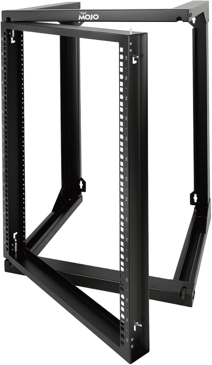 Tecmojo 15U Server Rack with Swing Gate, 15U Rack