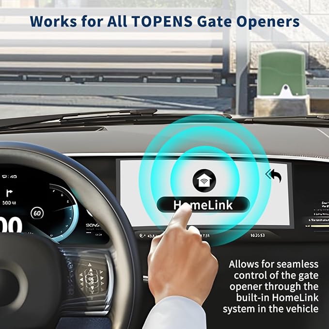TOPENS HLR01 HomeLink Compatible Universal Receiver