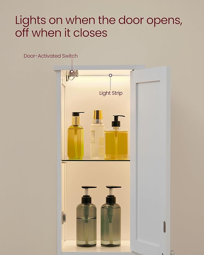 VASAGLE Tall Storage Cabinet