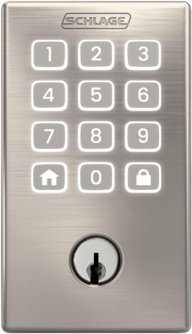 Schlage Arrive WiFi Deadbolt Smart Lock, Keyless Entry Door Lock