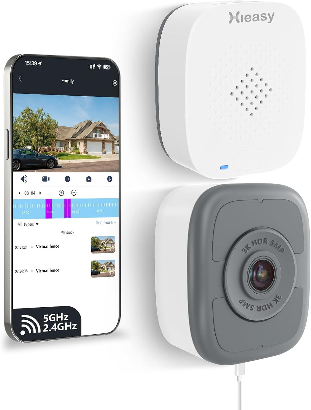abetap 5MP 3K Window Camera