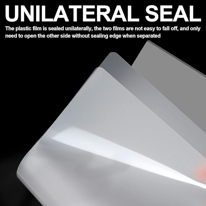HERKKA 100 Pack Laminating Sheets, Hold 11 x 17 Inch Sheet, 5 Mil Clear Thermal
