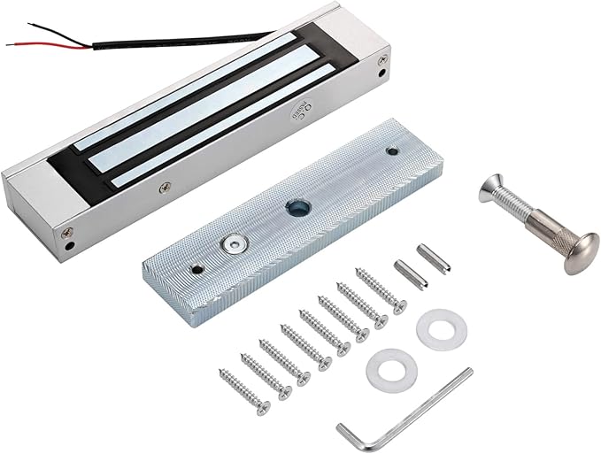 Electric Magnetic Lock with Z and L Bracket 180KG 350LBS Holding Force