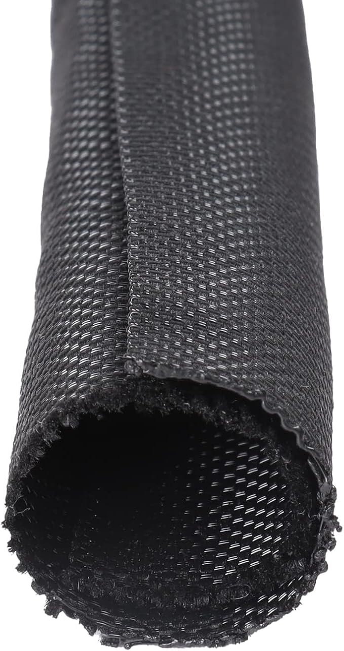 Sonoreboom Split Braided Sleeve Cable Management Wire Loom Cord Covers