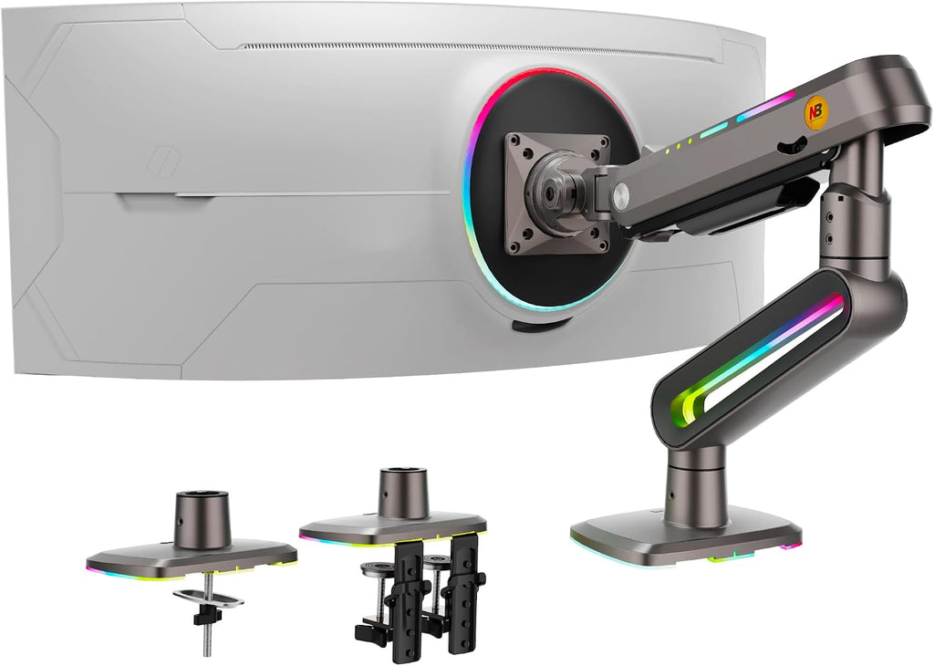 NB Designer Gaming Monitor Arm for 32 to 60 Inches Screen, Load up to 20 kg