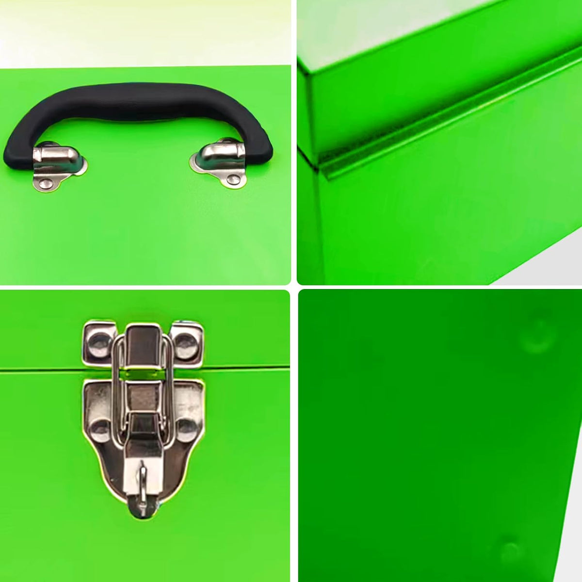large tool box organizer took box fishing tackle, side view