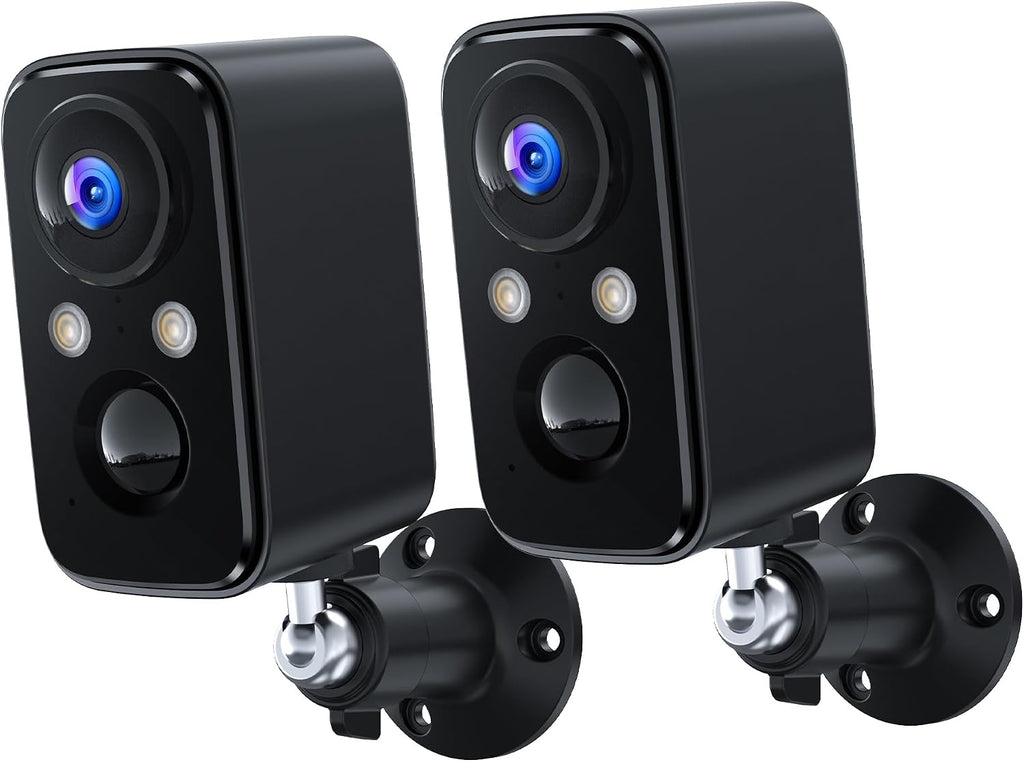 BECAMSO Security Cameras Wireless Outdoor Battery: 2K WiFi Camera Indoor for Home Security System - Video Surveillance Equipment Waterproof - 5G Not Supported