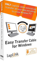 LAPLINK Easy Transfer Cable for Windows, Includes PCmover Express Software and