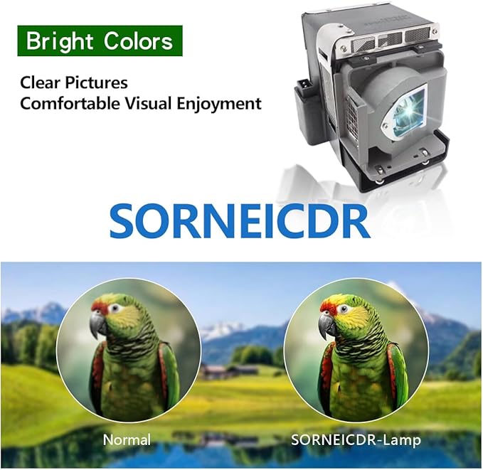 SORNEICDR VLT-HC7800LP Replacement Projector Lamp Bulb Compatible