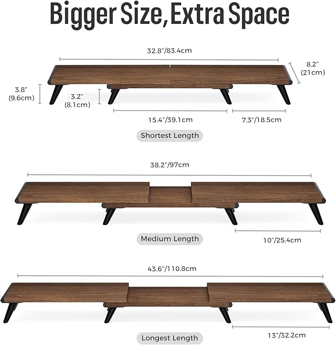 loukin Dual Monitor Stand Riser