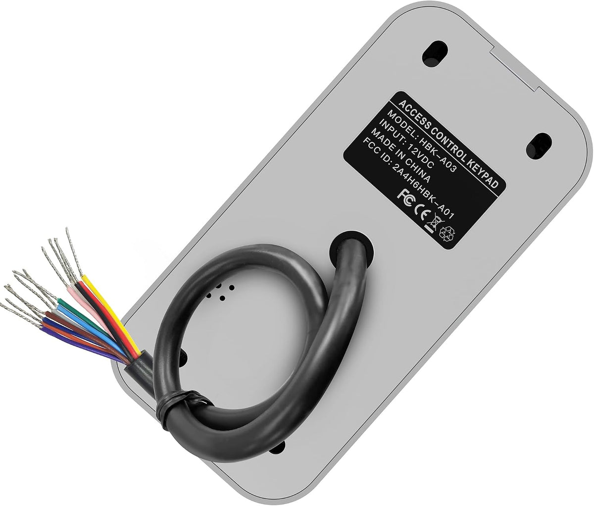 uhppote 125khz rfid door access control keypad card, side view