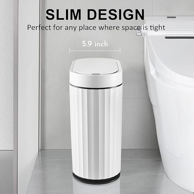 ELPHECO Bathroom Trash Can