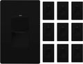 LIDER Minimalist Design Matte Finish Lighted Decorator Switch (10-Pack)