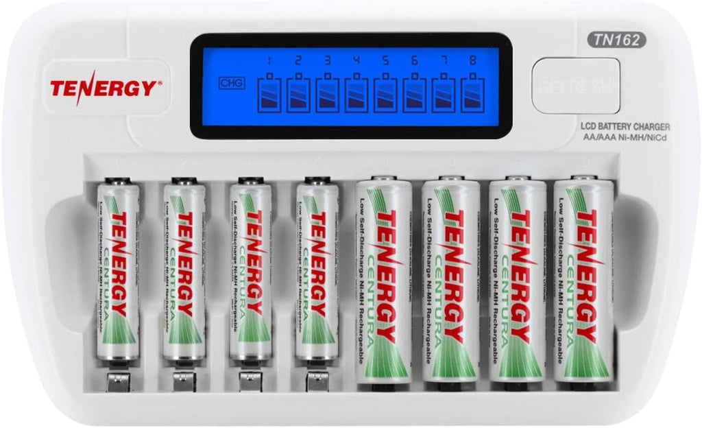 Tenergy AA and AAA Battery Charger Bundle (4 Pack)