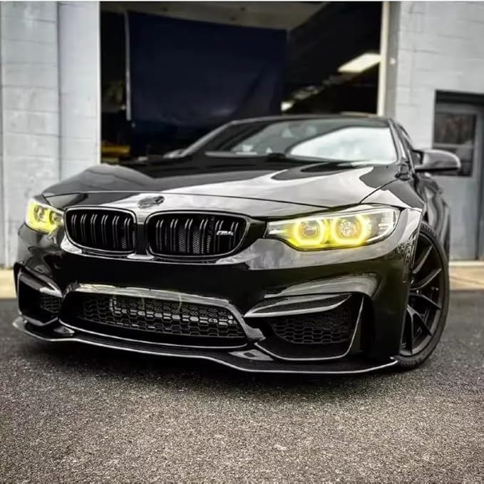 SOCAL-LED LIGHTING Yellow Angel Eye Daytime Running Light DRL Non-Adaptive