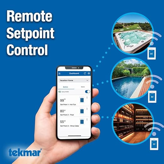 tekmar Wi-Fi Setpoint Control 170