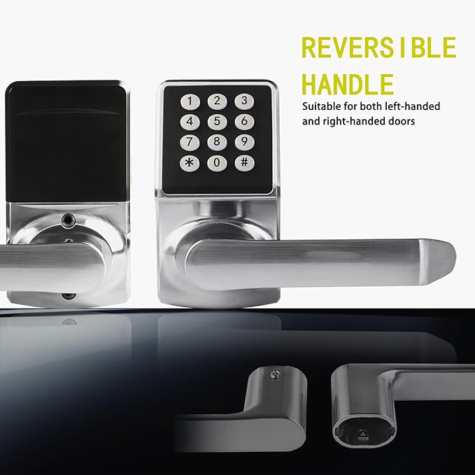BAOLONG Keyless Entry Door Lock, Electronic Keypad Lock