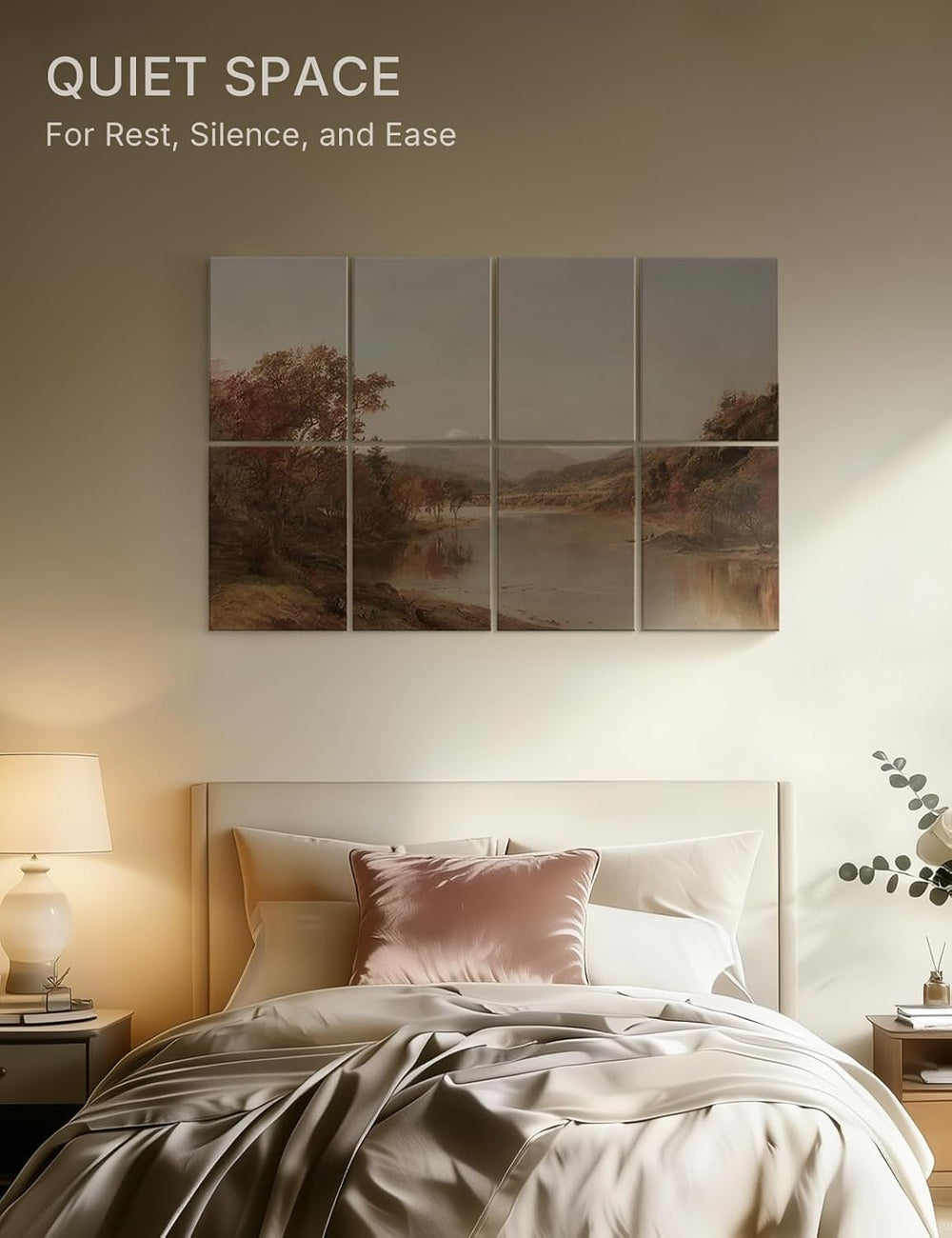 Wall Art Acoustic Panels,47''X31''Sound Absorbing Panels-8-Pa...