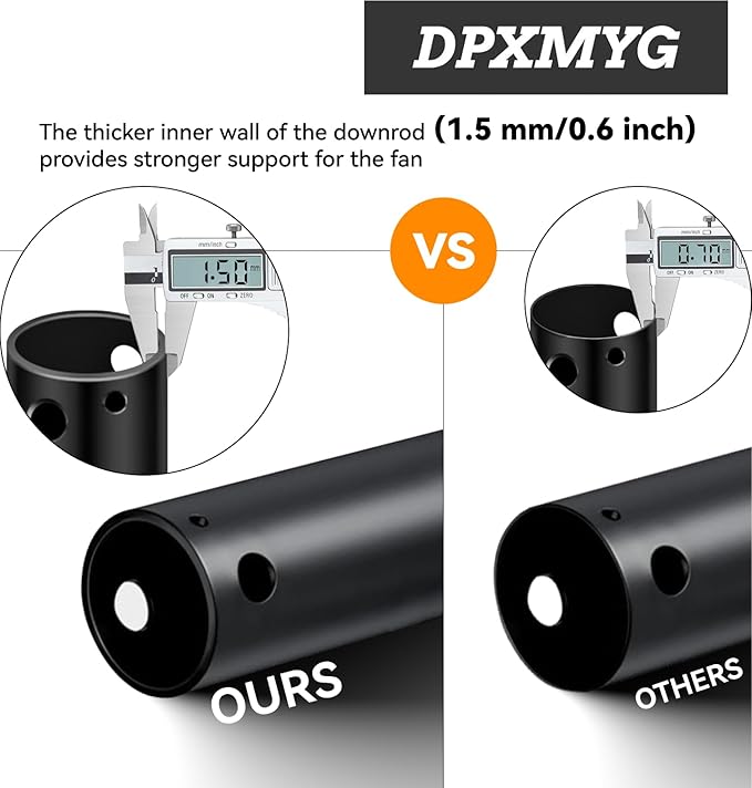 DPXMYG 84 inch Ceiling Fan Downrod