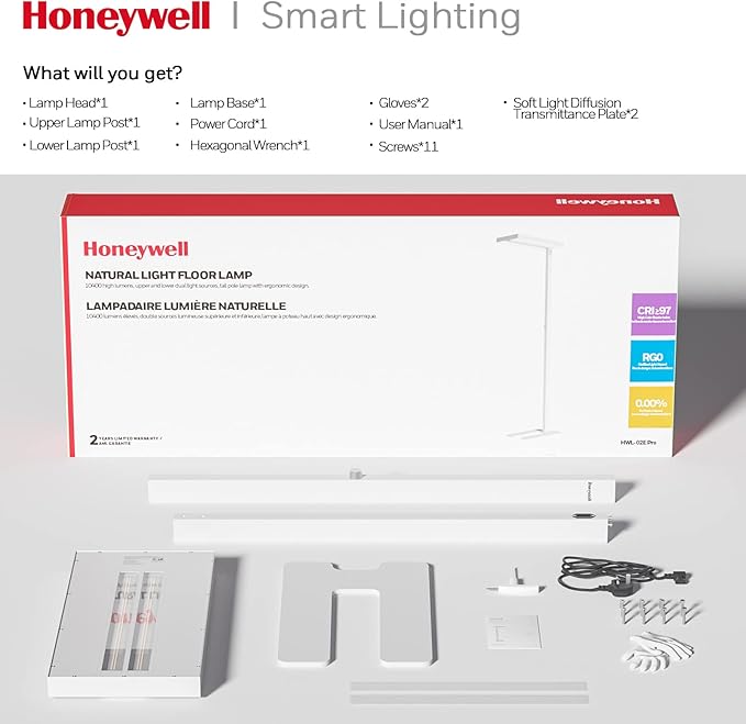 Honeywell LED Floor Lamp Modern